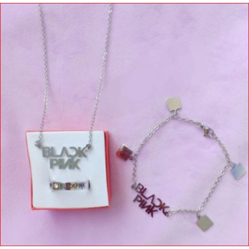 TRANG SỨC BLACKPINK (DÂY CHUYỀN - VÒNG TAY - NHẪN - TRỌN BỘ)