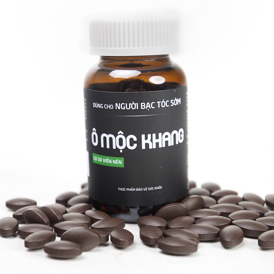 Viên uống bạc tóc