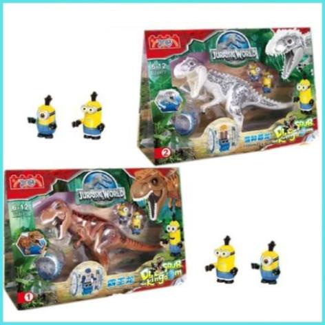 Đồ chơi Lego khủng long Lắp ghép Xếp hình Dinosaur/ Mô hình lắp ráp siêu khủng long Carnotaurus Jurassic World