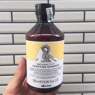 Dầu gội cho da đầu bị gàu DAVINES PURIFYING Shampoo 250ml