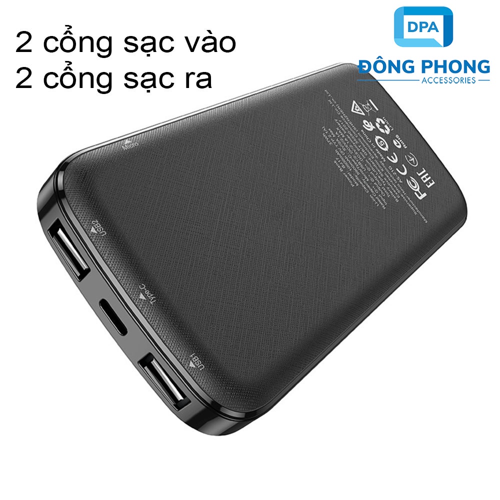 Pin Dự Phòng 10000mAh Borofone BJ17 Chính Hãng