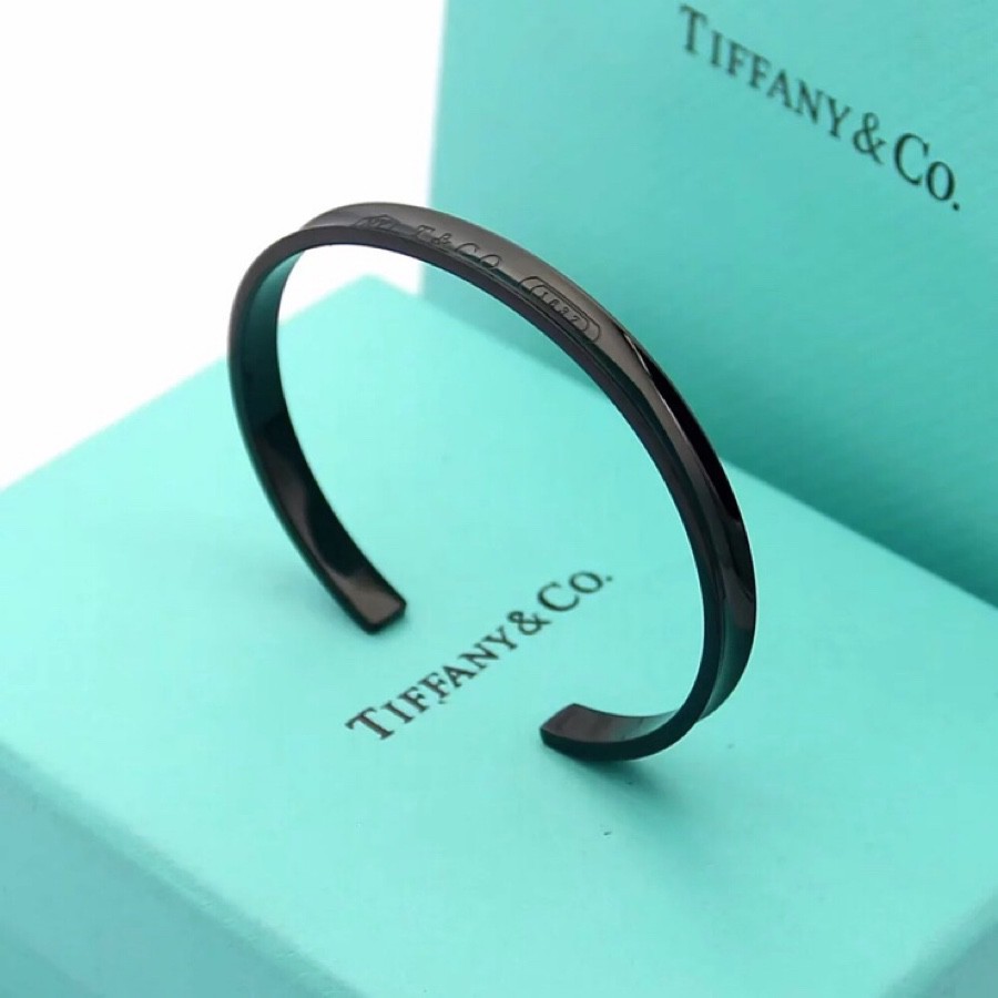 Vòng Đeo Tay Mạ Bạc 925 Tiffany 1837 Thời Trang Cho Nam Nữ