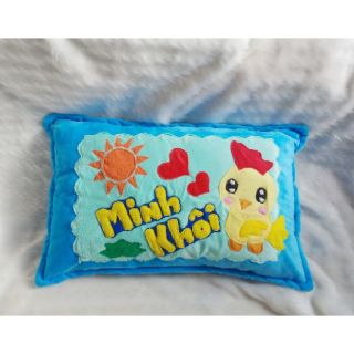 Gối nằm handmade gà con tắm nắng