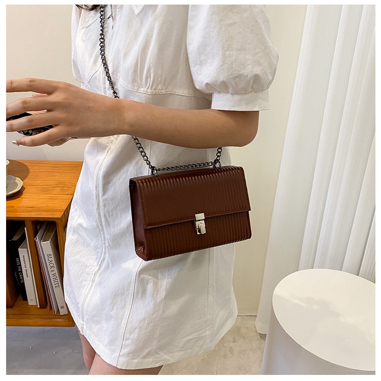 Túi Đeo JASMIN NOIR Chéo Họa Tiết Sọc Thời Trang Cho Nữ