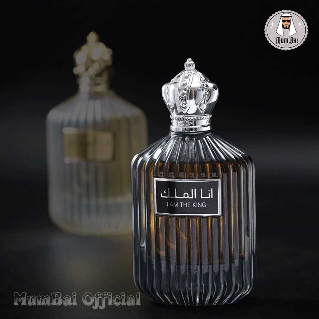 Nước hoa nam Dubai chính hãng thơm lâu giá rẻ, Nước hoa I AM THE KING hương gỗ - 100ml, Lưu hương trên 8h