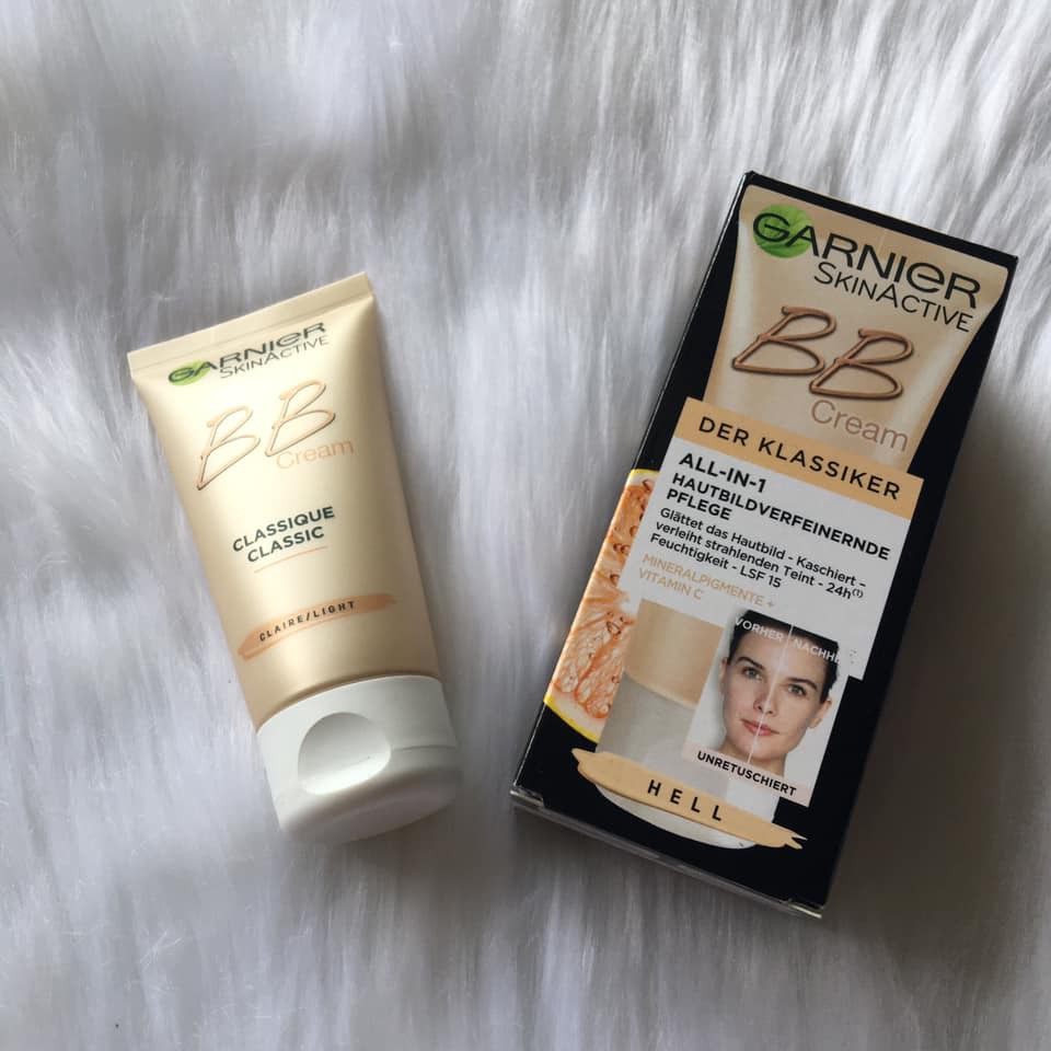 BB Cream Garnier với tông màu sáng all in 1 - 50ml