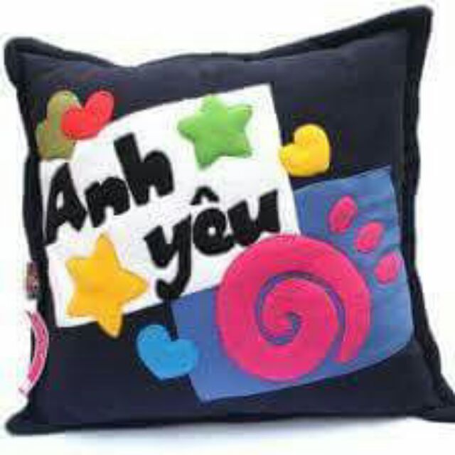 Gối handmade vải nỉ