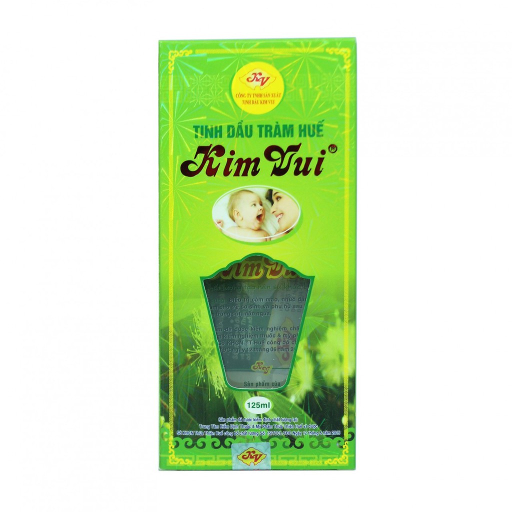 Tinh Dầu Tràm Huế Kim Vui 125ml mới trong hộp