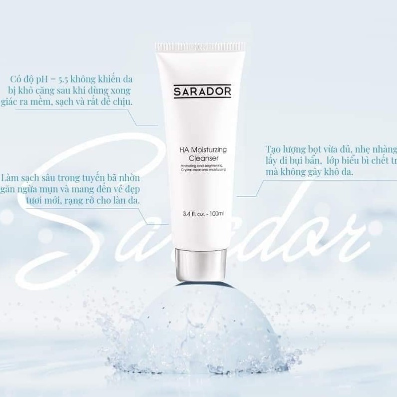 Bộ Sản Phẩm Làm Sạch Sâu Da Mặt : Sữa rủa mặt HA + Sữa rửa mặt tác động kép + Toner tổ yến nhụy hoa nghệ tây | BigBuy360 - bigbuy360.vn