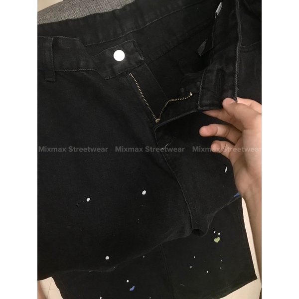 Quần bò jeans ống rộng oversize thêu hình trái tim form rộng hiphop siêu chất ❤️