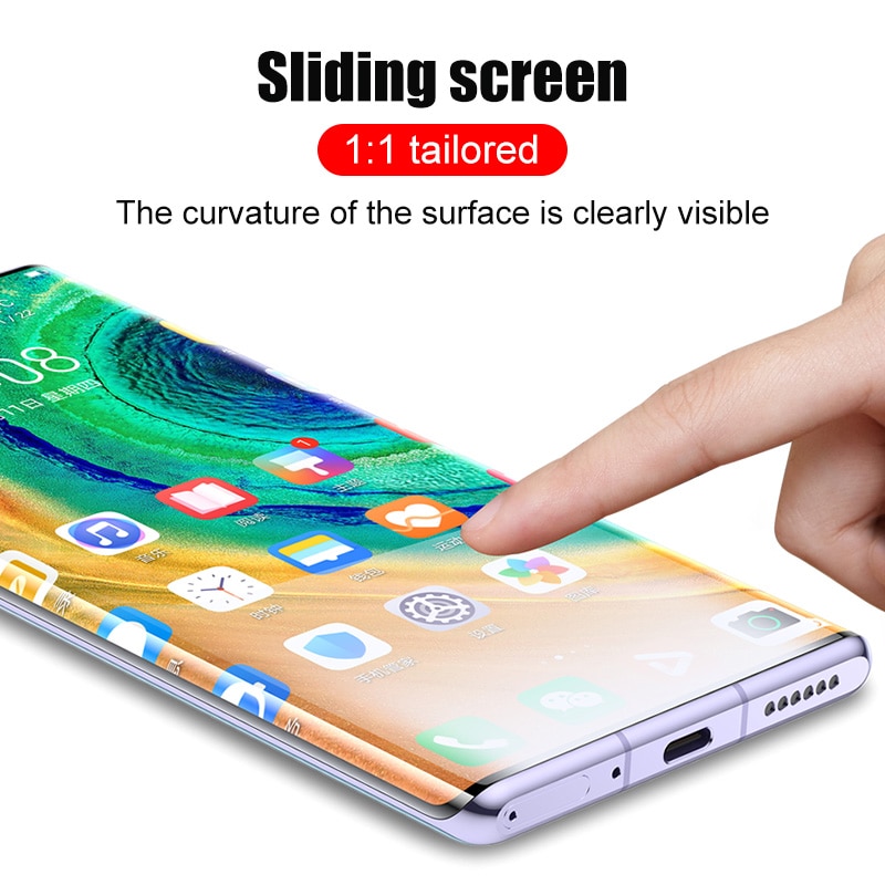 Kính cường lực nano bảo vệ toàn màn hình cho Huawei P40 P30 P20 Pro Mate 40 30 20 Lite P40 Pro+ P40 Lite E