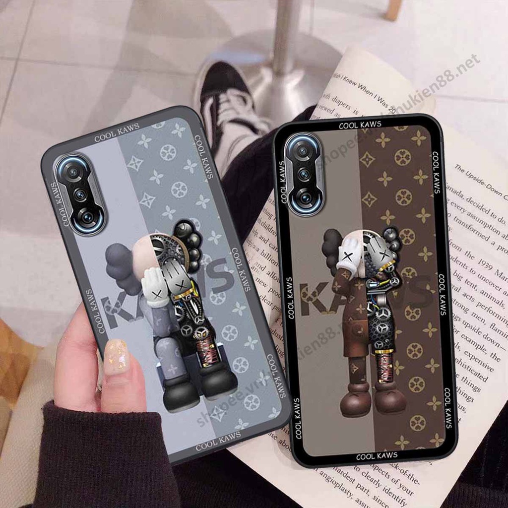 Ốp Xiaomi Redmi K30 / Redmi K30 5G bear, k@ws thương hiệu phong cách ốp lưng thời trang cao cấp