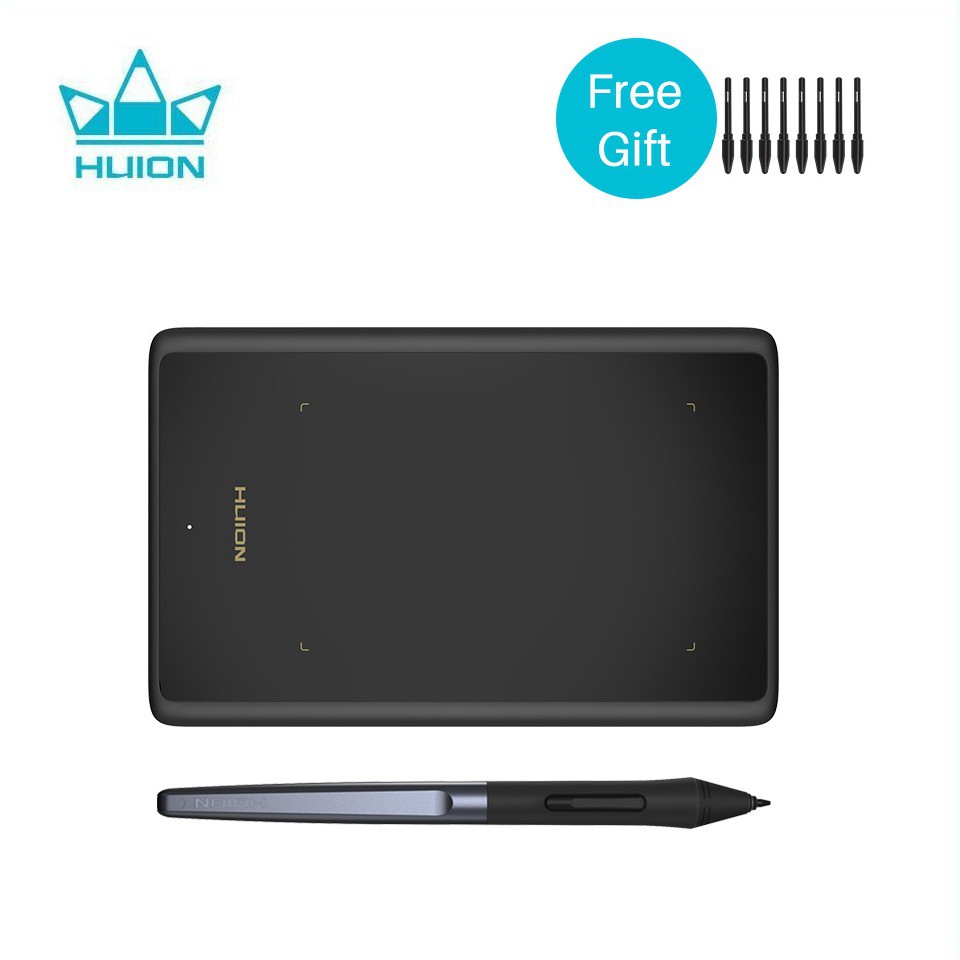 HUION Vẽ Vua Kỷ Niệm 10 Năm Mới Inspiroy H420X Đồ Họa Vẽ Máy Tính Bảng Hỗ Trợ Android OSU