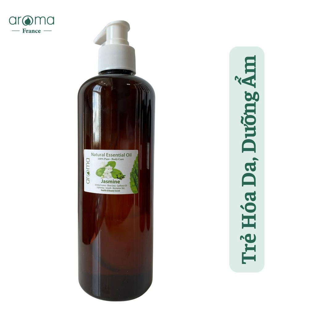 Tinh Dầu Massager Body Hoa Lài Aroma - Jasmine Body Oil 500ml