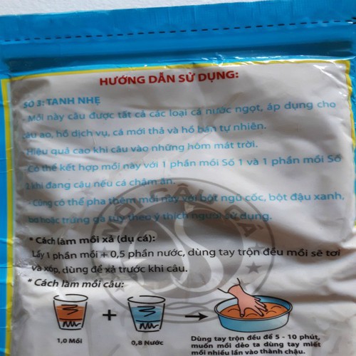 Mồi câu Đức Sơn