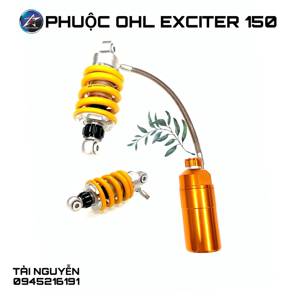 PHUỘC OHL BÌNH DẦU VÀNG CHO EXCITER150 V2