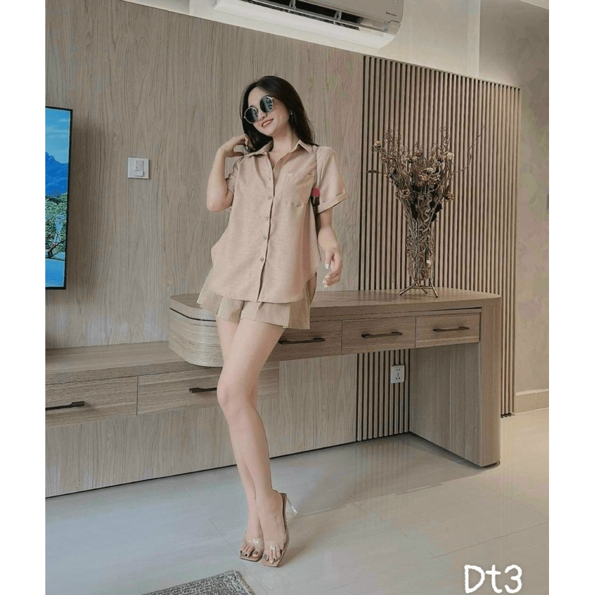 (FREE SHIP) SÉT FORRD 2 MÓN ÁO SƠ MI THƯ SINH TRẺ TRUNG CÁ TÍNH KIỂU DÁNG THỜI TRANG HOT TREND HHP