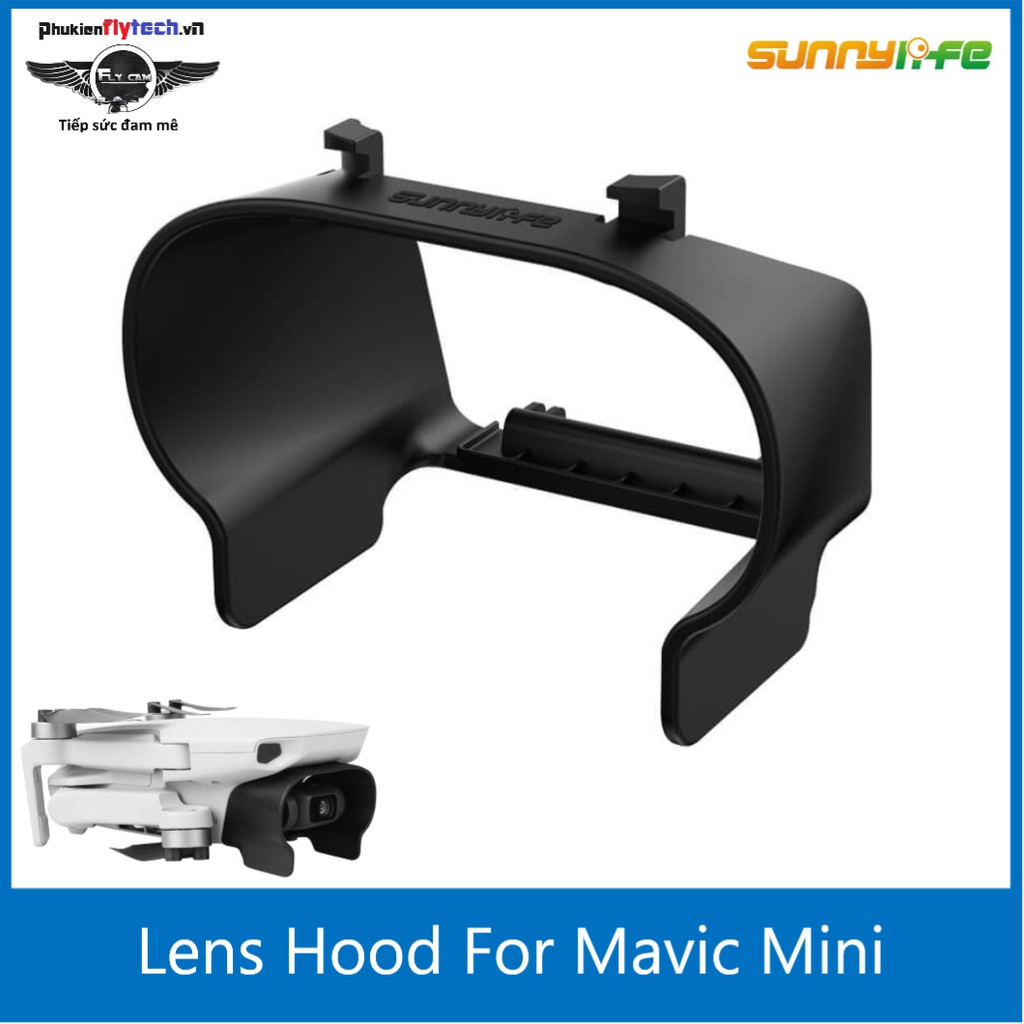 Hốc che nắng camera Mavic Mini - SunnyLife - Chính hãng - Chất liệu nhựa cứng sần - Tránh ánh nắng chiếu vào camera