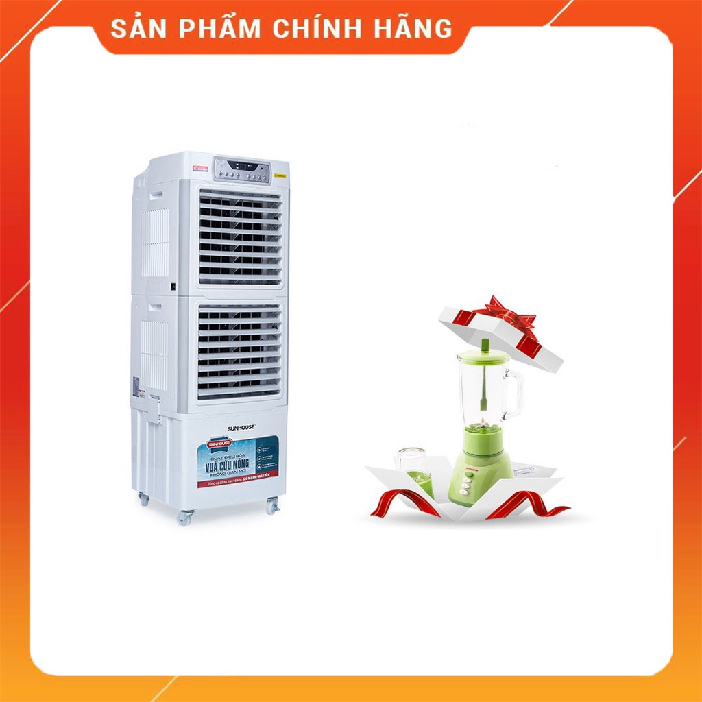 Quạt Điều Hòa, Máy Làm Mát Không Khí SUNHOUSE SHD7756, Tiết Kiệm, Chế Độ Ngủ Tự Động Điều Chỉnh Mức Gió | BigBuy360 - bigbuy360.vn