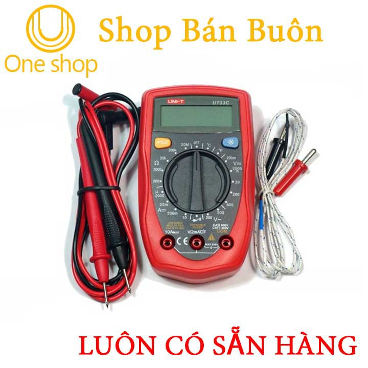 Đồng Hồ Đo Vạn Năng UNI-T UT33C Chất Lượng