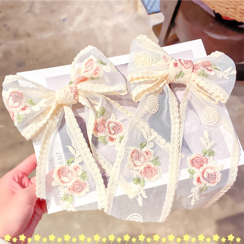 iF YOU Kẹp tóc   kiểu nơ xinh xắn dành cho nữ