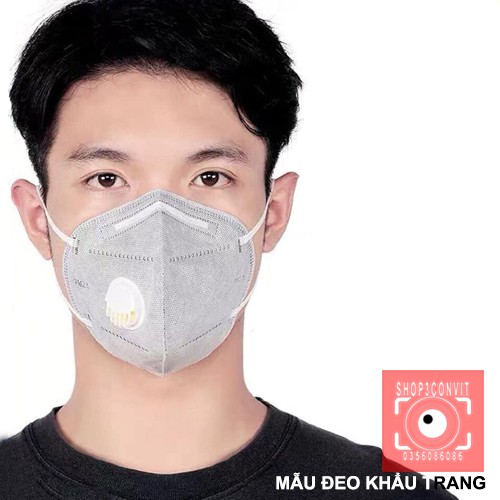 Khẩu trang kèm van lọc khí | BigBuy360 - bigbuy360.vn