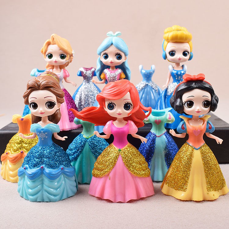 Búp Bê Barbie 3 Hình Công Chúa Trong Phim Frozen 2