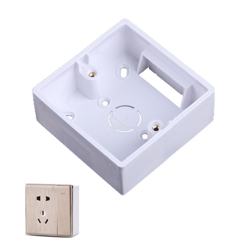 Hộp Nhựa PVC Dày Dặn 86X86 Chuyên Dụng Dành Cho Công Tắc