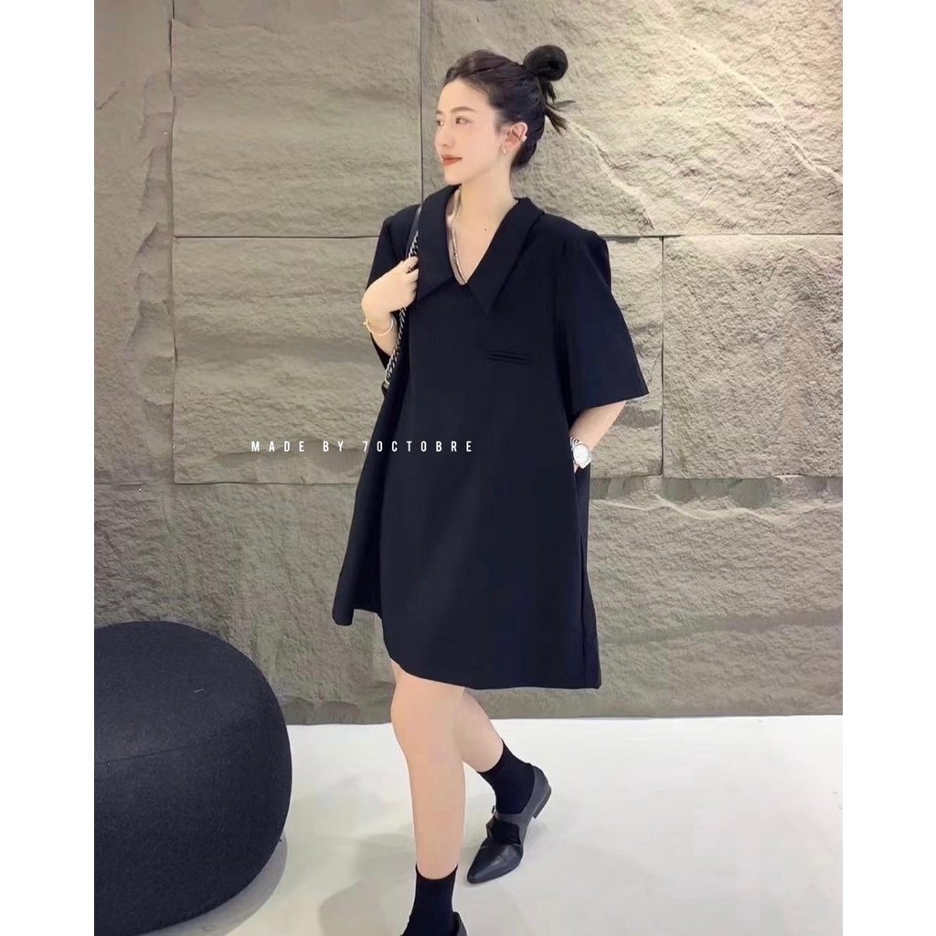 Váy cổ bẻ A042