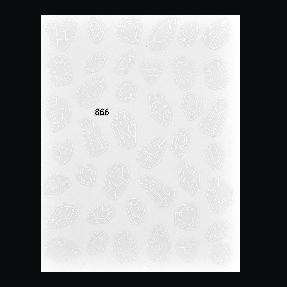 Miếng Dán Trang Trí Móng Tay