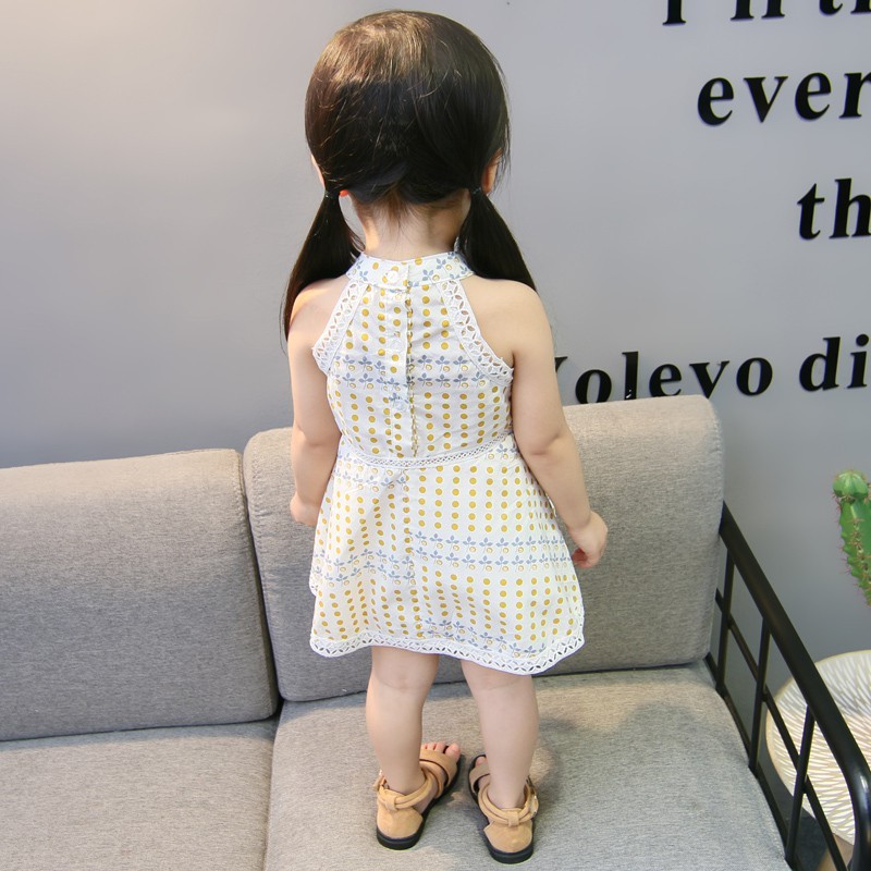 Đầm không tay thời trang xinh xắn cho bé gái