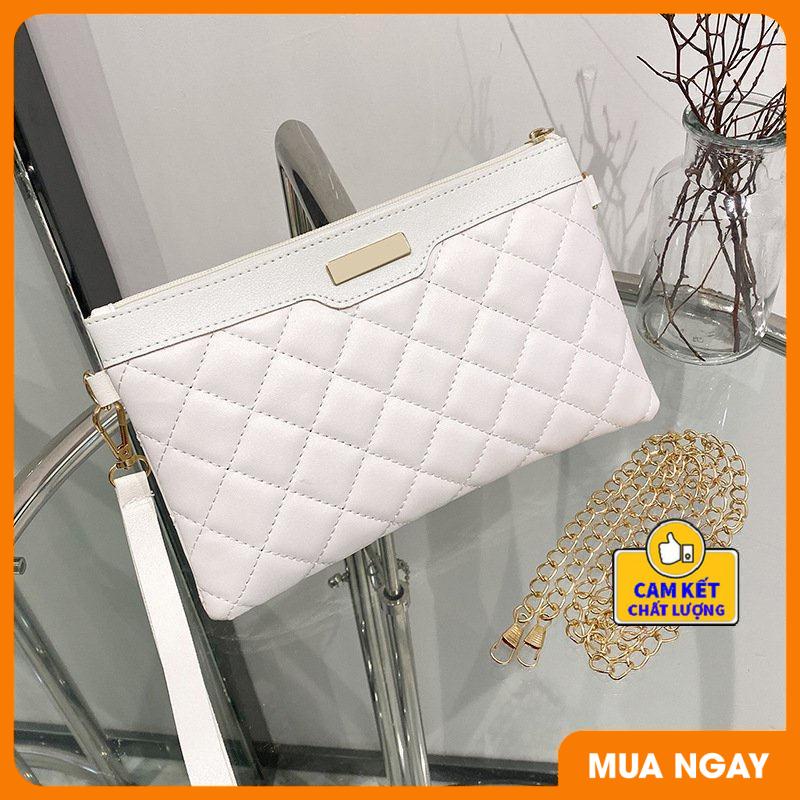 Ví cầm tay nữ, Ví dài nữ đa năng da mềm đẹp thời trang sành điệu dây đeo chéo sang trọng phong cách Hàn Quốc ST943