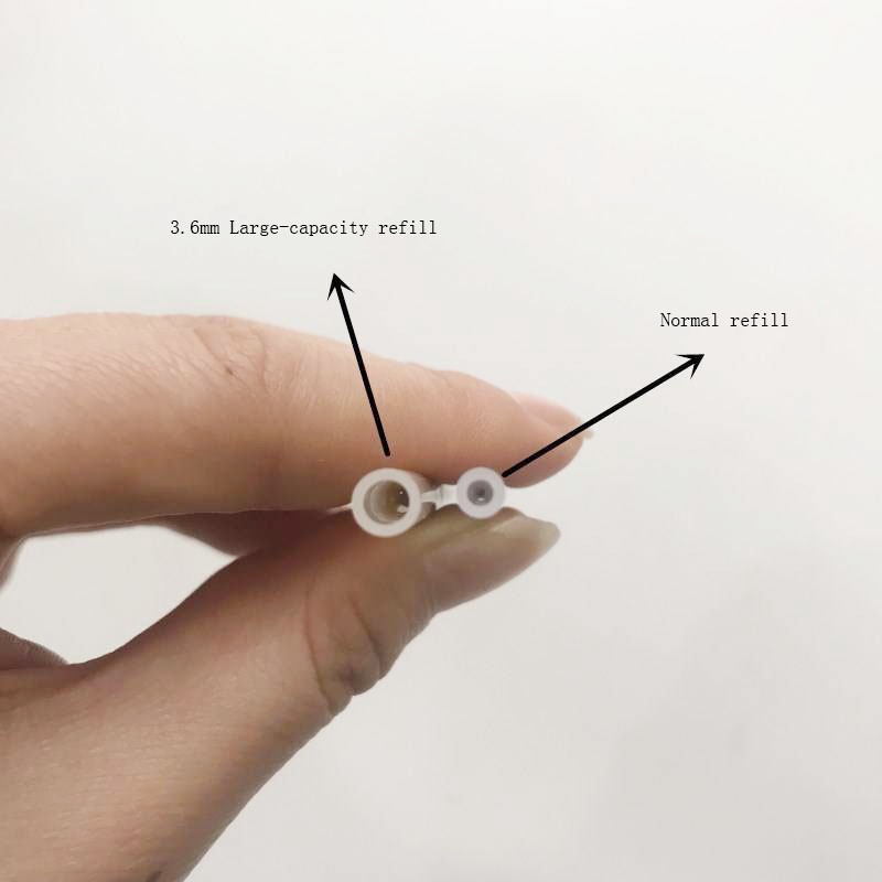 Ruột bút mực gel màu đen/ xanh dương/ đỏ thay thế tiện lợi cho học sinh và văn phòng phẩm RB11