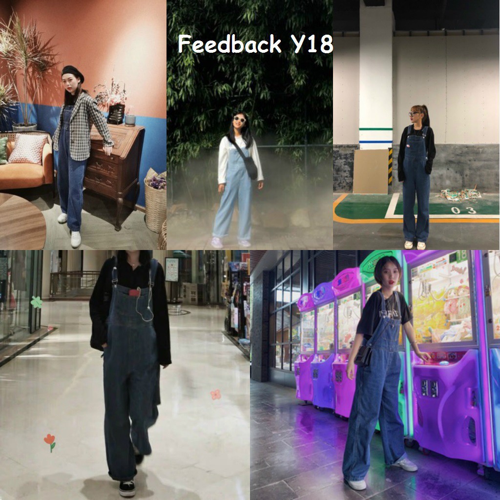 Quần yếm Jean suông rộng (Y18) –  HÀNG ORDER | BigBuy360 - bigbuy360.vn