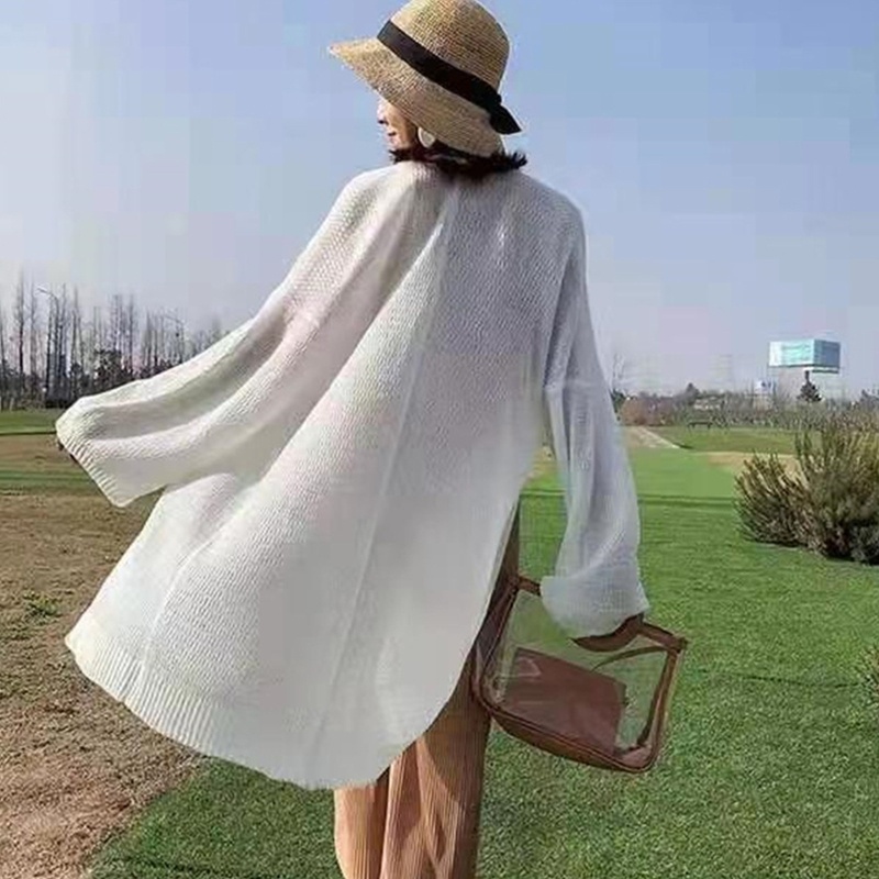 Áo Khoác Cardigan Mỏng Chống Nắng Thời Trang Mùa Hè Cho Nữ