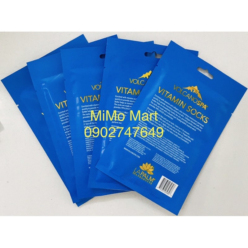 Mặt nạ dưỡng da chân LAPAM Vitamin Socks