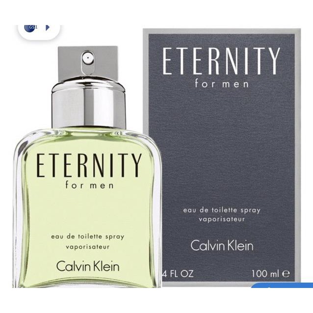 Chuẩn auth nước hoa nam Eternity Của hãng Calvin Klein 100ml