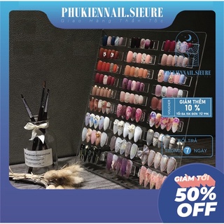 Khung Trưng Bày móng mẫu mica - bảng bày móng nail