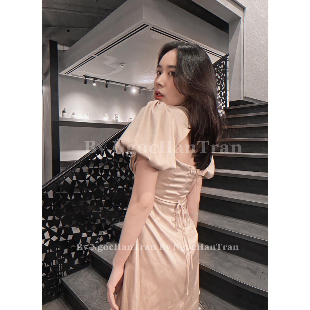 Đầm Váy Nữ Dự Tiệc Đầm Thiết Kế Dáng Xoè Hắc Dáng Xịn Xò Cao Cấp Thời Trang Dành Cho Nữ | BigBuy360 - bigbuy360.vn