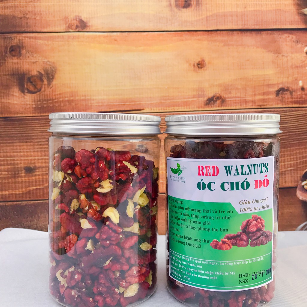 Nhân óc chó đỏ ( 350g)