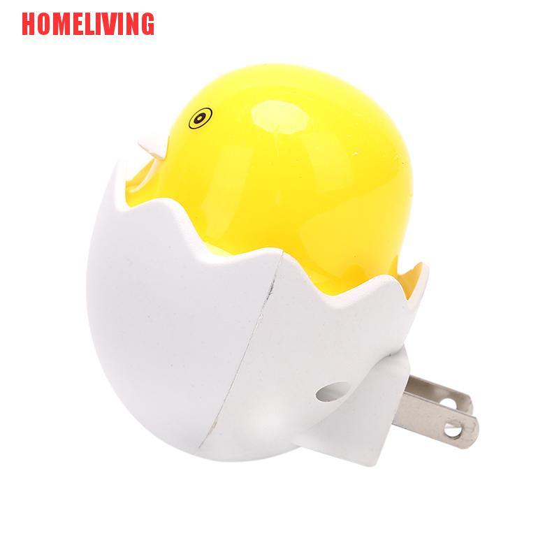 Đèn Ngủ Mini Hình Chú Vịt Vàng Dễ Thương Có Phích Cắm US Trang Trí Phòng Ngủ Cho Bé