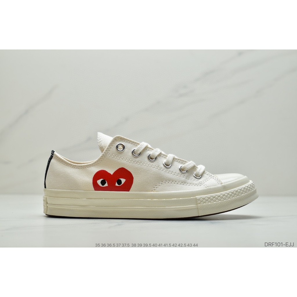 Genuine CDG Play x Converse 1970S Men Women Unisex Sneakers Shoes Low Tops DRF101-EJJ 0311