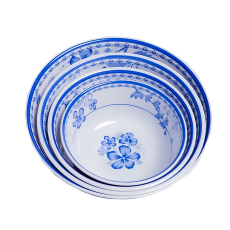 Tô Nhựa Melamine Hoa Văn