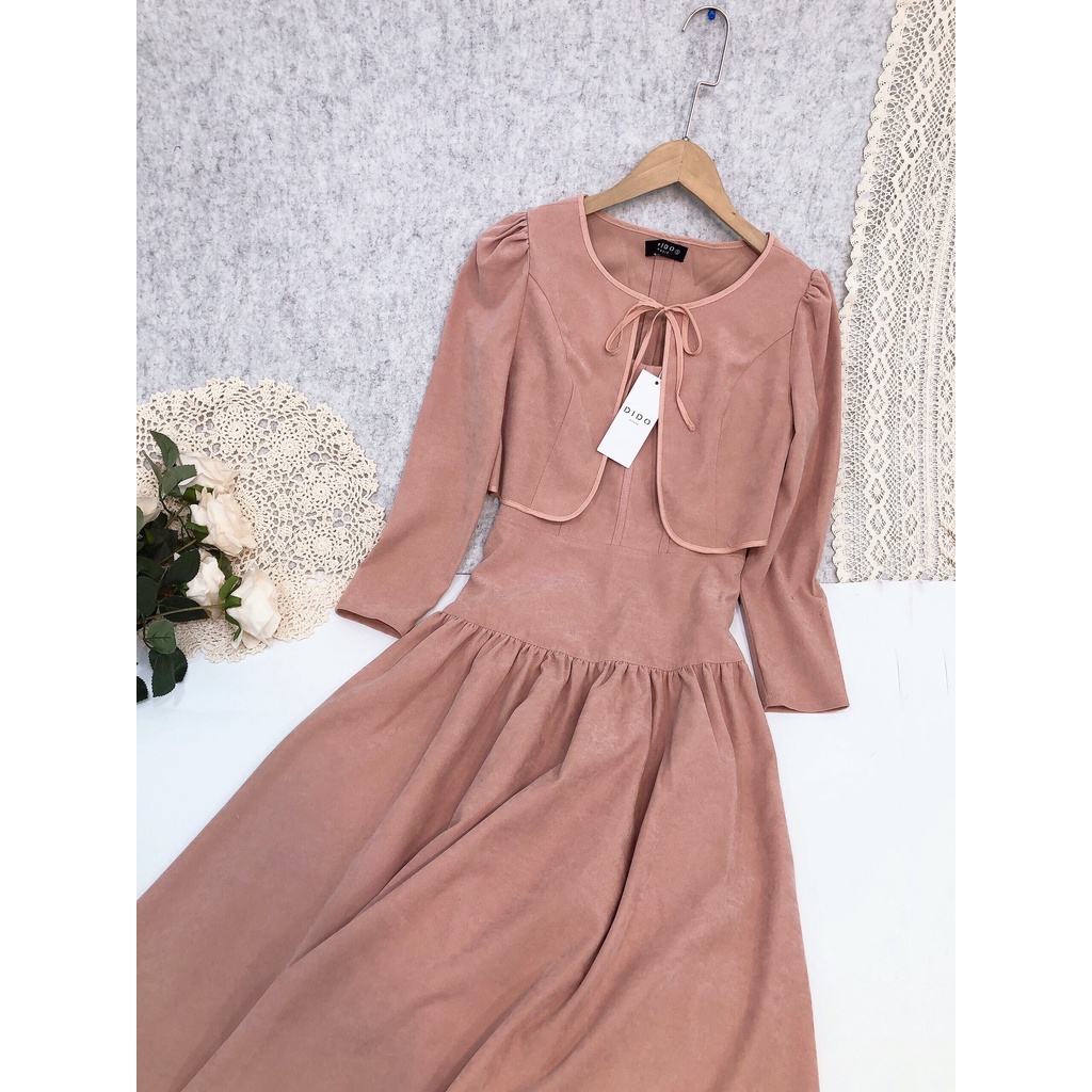 Set đầm nhung cao cấp - Hàng hãng dư cực đẹp