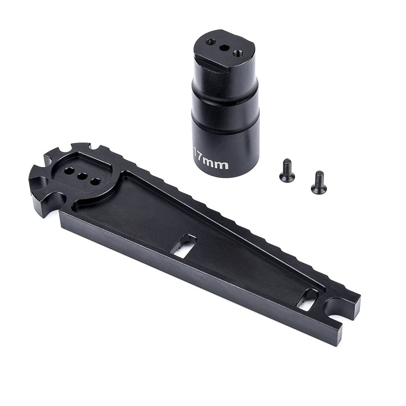 Cờ Lê Lục Giác 17mm 8mm Có Thể Điều Chỉnh Chiều Cao Cho Mô Hình Xe RC