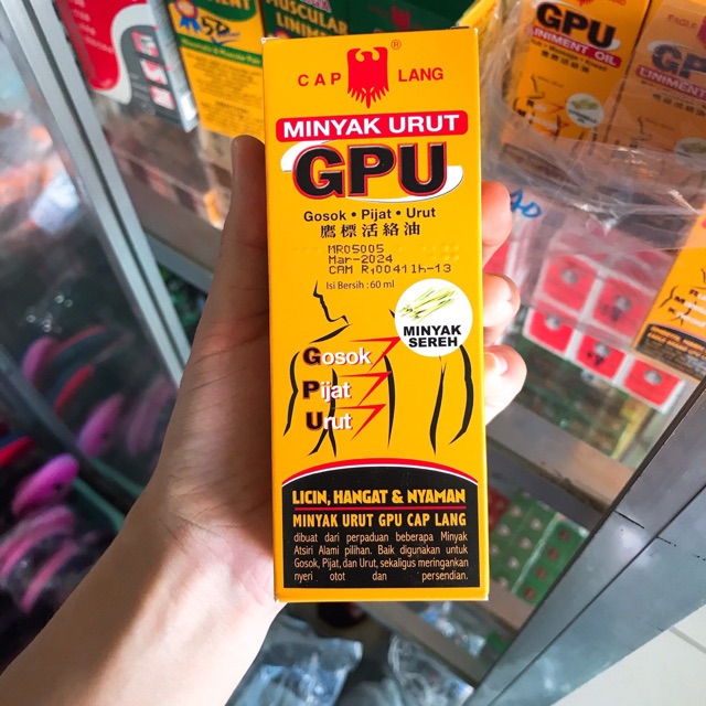 Dầu nóng GPU (dầu gừng)