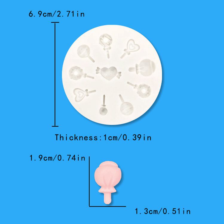 Khuôn Silicone Làm Bánh Kẹo Hình Đôi Cánh Thiên Thần Đáng Yêu