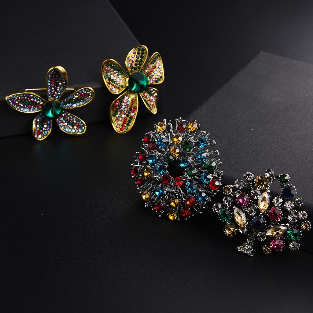 Ghim Cài Áo Hình Con Tàu Đính Ngọc Trai Nhân Tạo Thời Trang