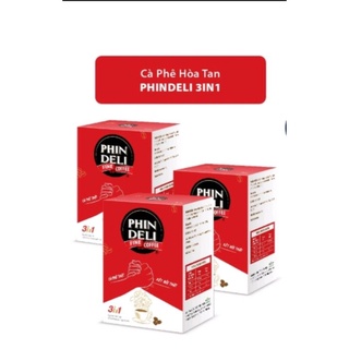 Combo 3 Hộp Cà Phê Hòa Tan Phindeli 3in1