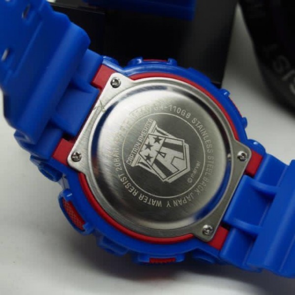 Đồng Hồ Casio G-Shock Avengers Marvel Captain America - Đồng Hồ G Shock Nam Phiên Bản Giới Hạn Đặc Biệt